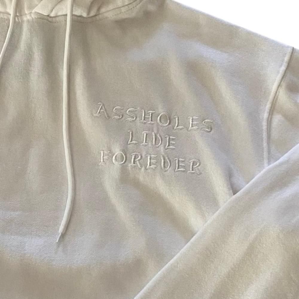 ALF Live Forever Hoodie With Built In Turtle Neck White Size Large - Picture 3 of 5